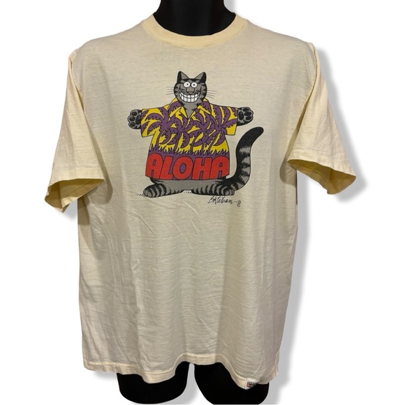 American Vintage Other - Vintage 80s B.Kliban Cat Art T-Shirt
